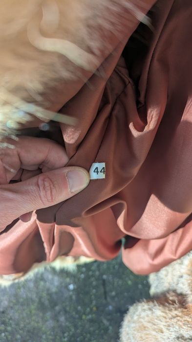 Casaco em pele de raposa