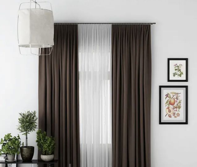 Комплект штор Микро-велюр  Ткань-Блекаут ,микро-велюр