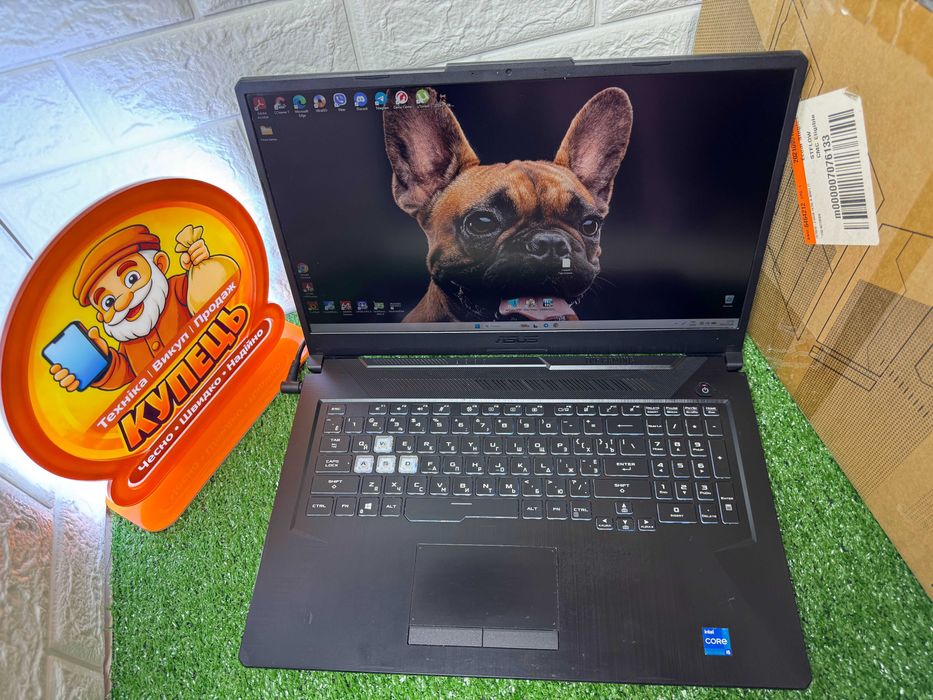 Asus Tuf F17｜RTX 3050 Ti｜i5-11260H｜15,6"｜OЗУ 16 gb｜ssd 512