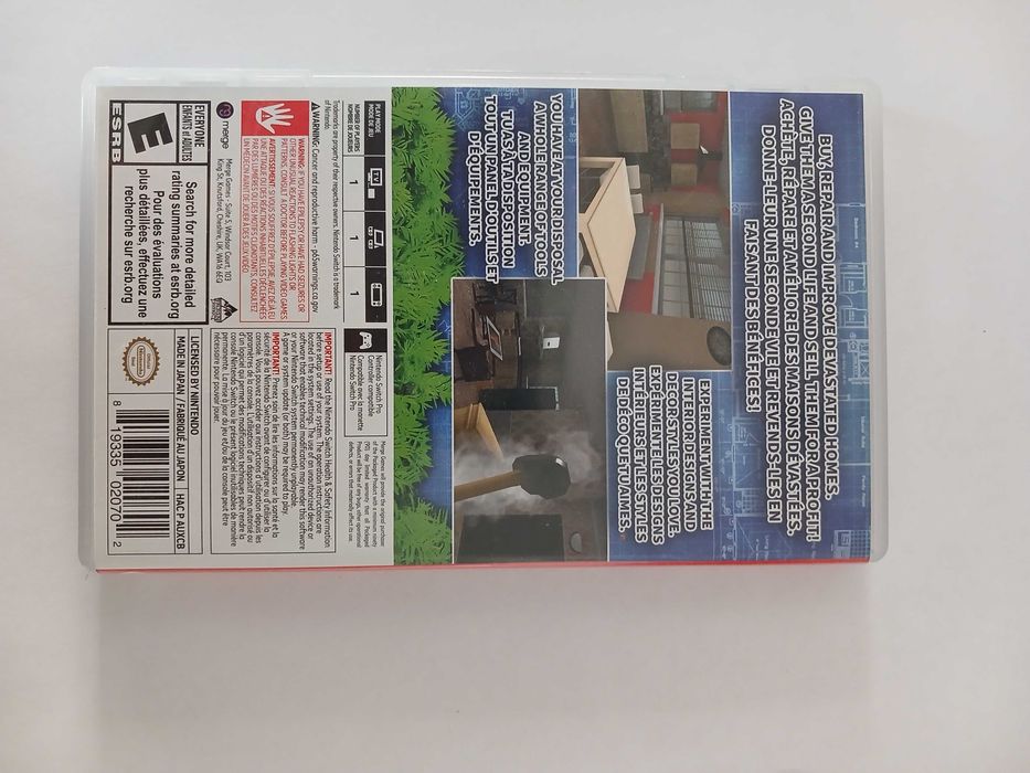 House Flipper Nintendo switch