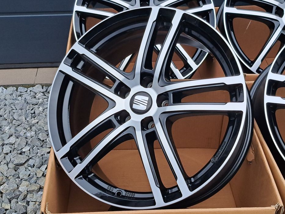 Alufelgi SEAT 19 5x112 Leon Exeo Altea Toledo Freetrack Ateca ET49 DEZENT