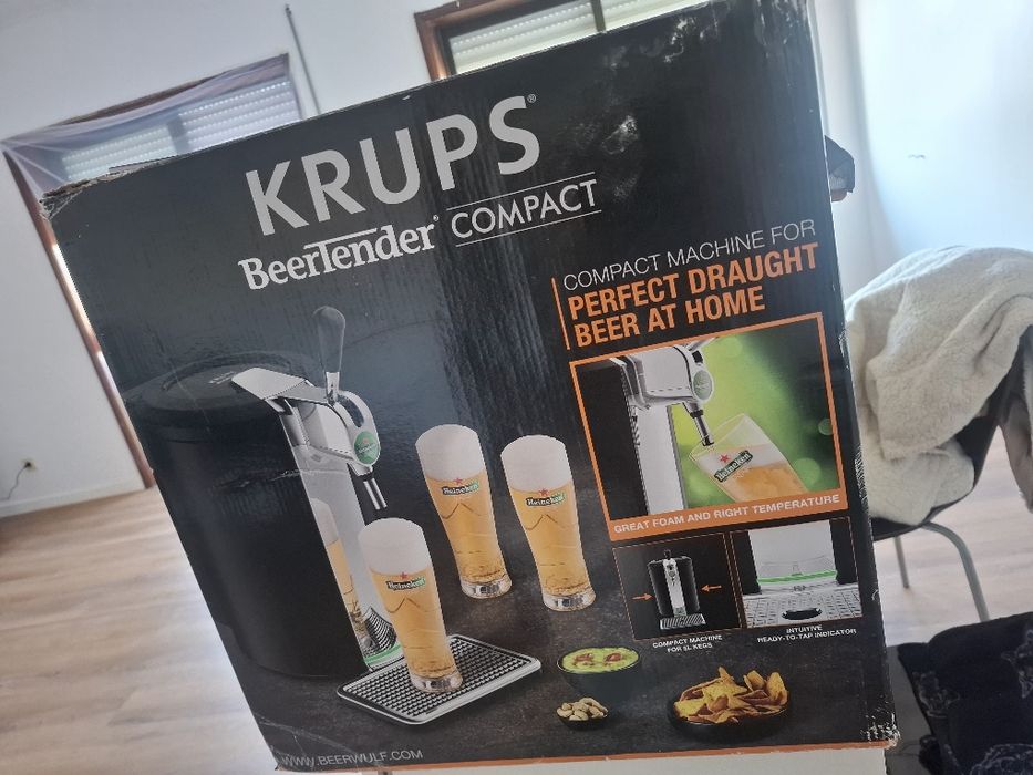 Maquina pressão Krups nova