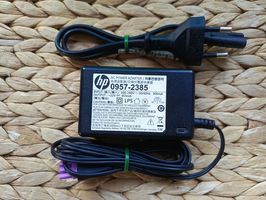 Zasilacz HP 22v 455mA
