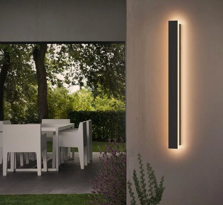 Klighten Lampa ścienna LED długa zewnętrzna, 60 cm / 20 W