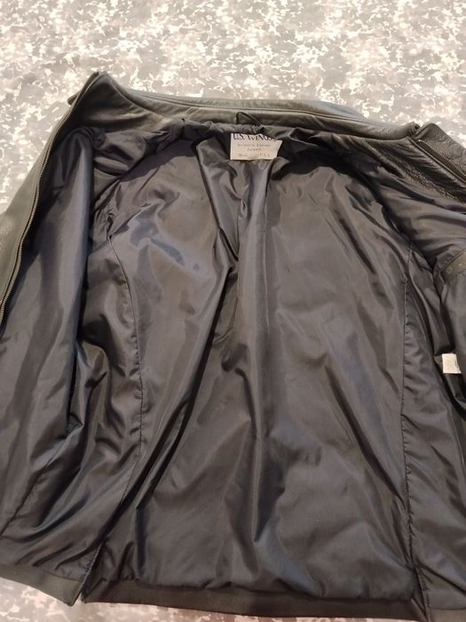 Casaco de homem em pele