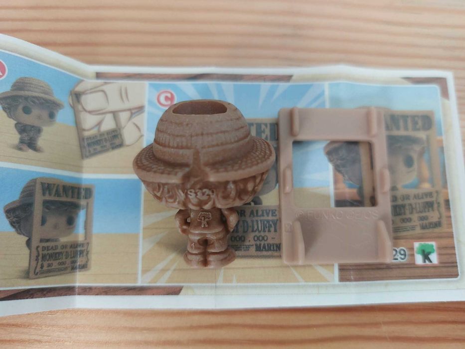 One Piece Luffy Wanted VS329 Kinder Joy – RZADKA FIGURKA
