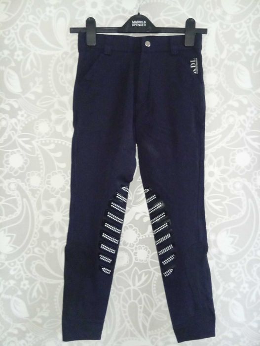 KDL bryczesy - legginsy z silikonowym lejem 134/140