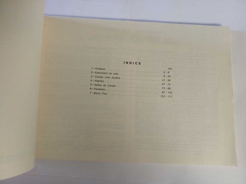 Progressão Pedagógica Masculina - Graus Ginástica