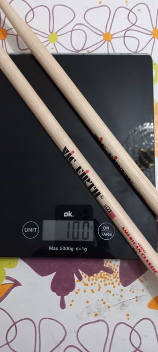 Baquetas de walnut nogueira 5A 3 pares