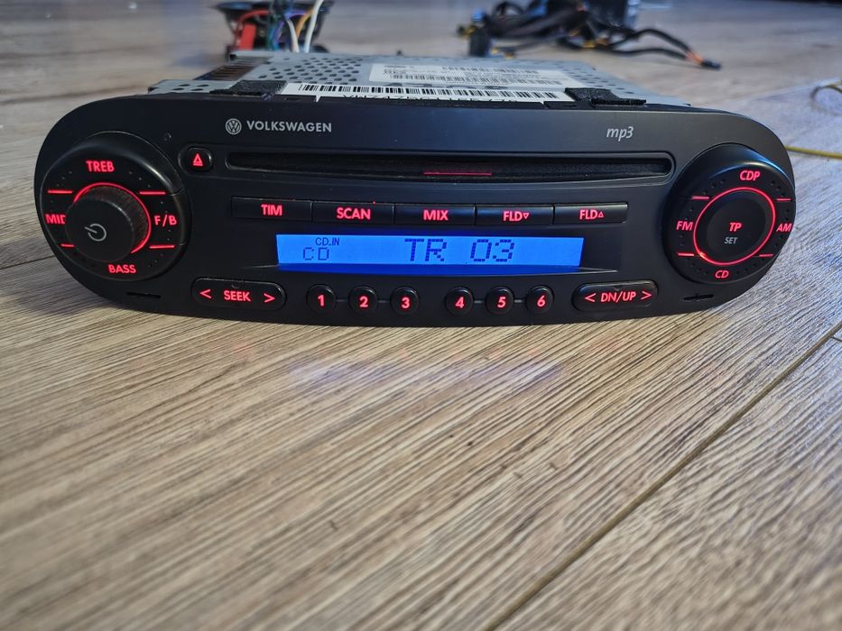 Radio samochodowe VW New Beetle Garbus CD mp3