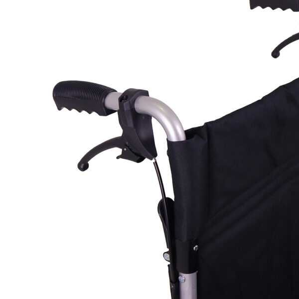 Cadeira de Rodas de Trânsito em Alumínio c/ Travão de Cuidador YK9064F