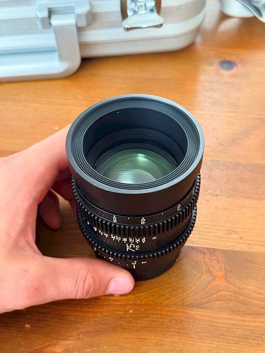 Thypoch Simera-C T1.5 Full Frame 5 Lens Kit Sony E-Mount + Case + 2 ND