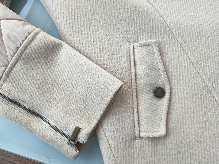 Max Mara kobiecy tweedowy płaszcz 38