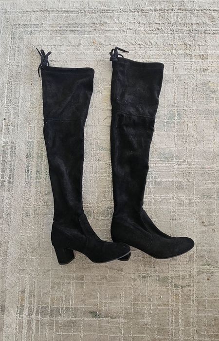 Zamszowe buty za kolano R.Polański r. 37