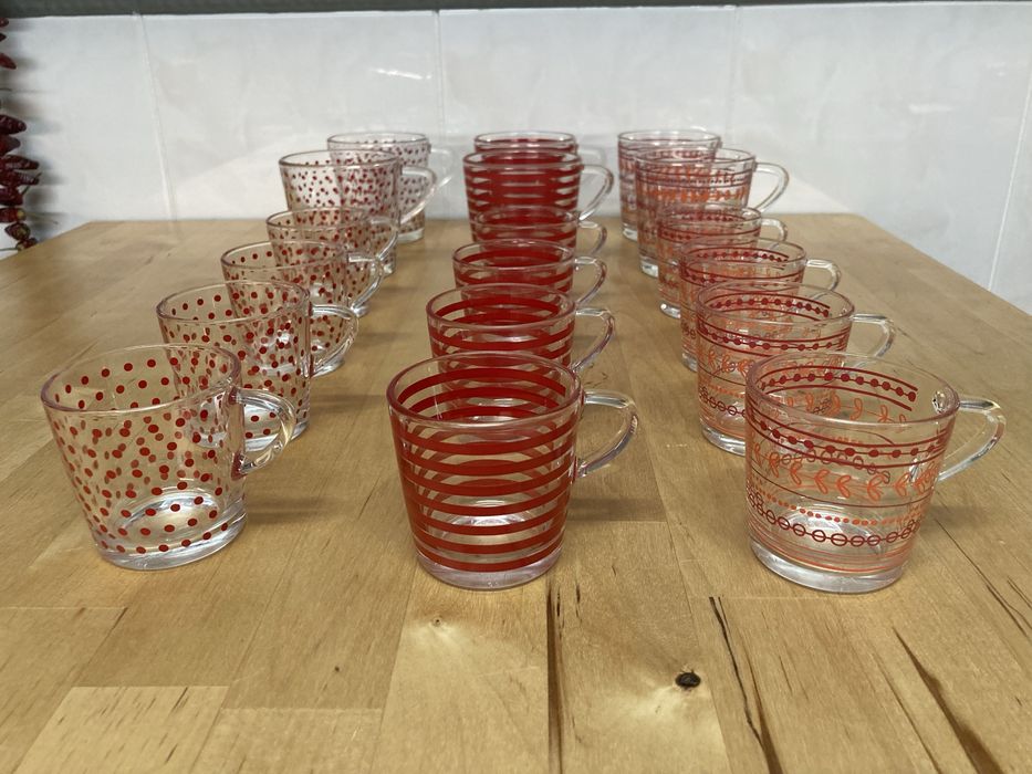 Chávenas de café e chá IKEA antigas/vintage modelo Vinterfint