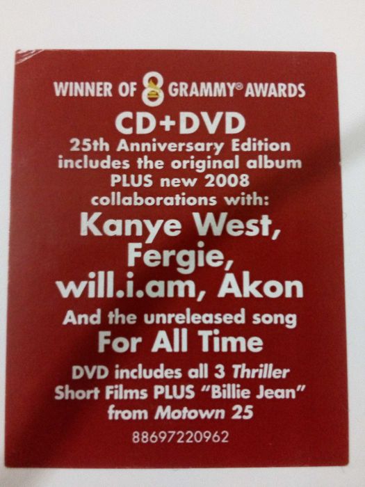 (   Reservado   )MICHAEL JACKSON - Thriller 25 Sp. Ed. Digibook CD+DVD