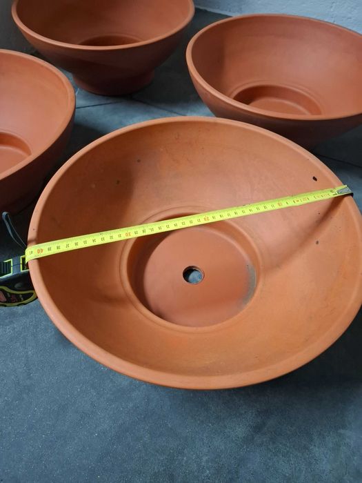 Vasos 41 cm terracota
