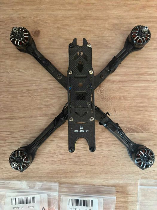 Zestaw Dron EMAX Tinyhawk III Plus Freestyle + Ładowarka ViFly + Dużo Baterii + Rama z silnikami XING 5 cali