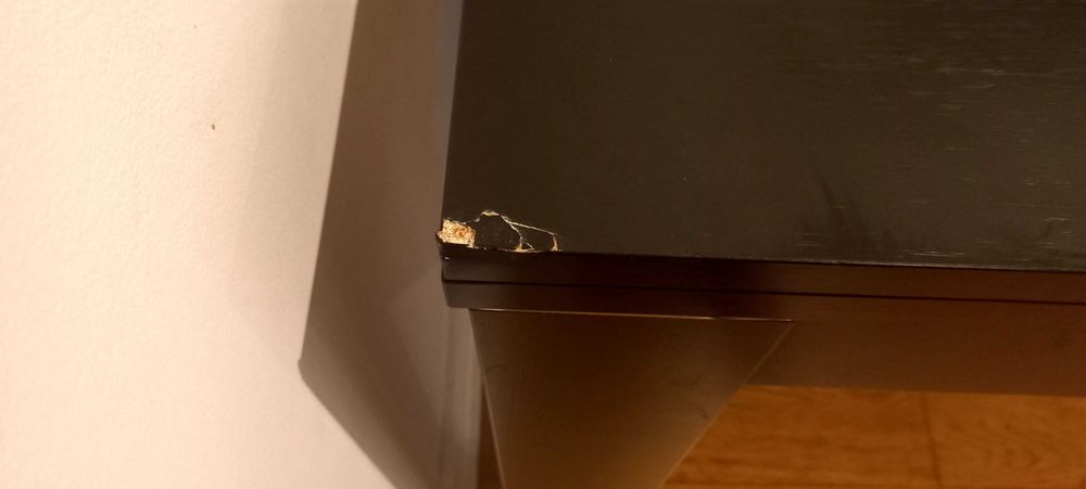 Mesa Minimalista Extensível Madeira Preta e 4 Cadeiras