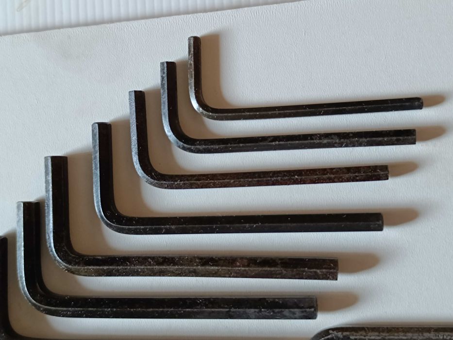 Conjunto de 17 Chaves sextavadas ou Allen