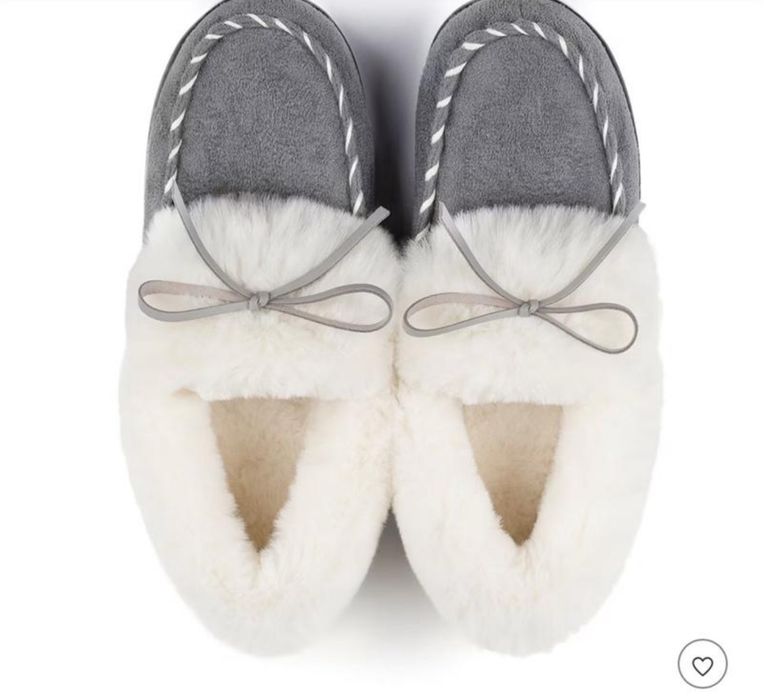 Женские тапочки с мехом rock dove 39-40