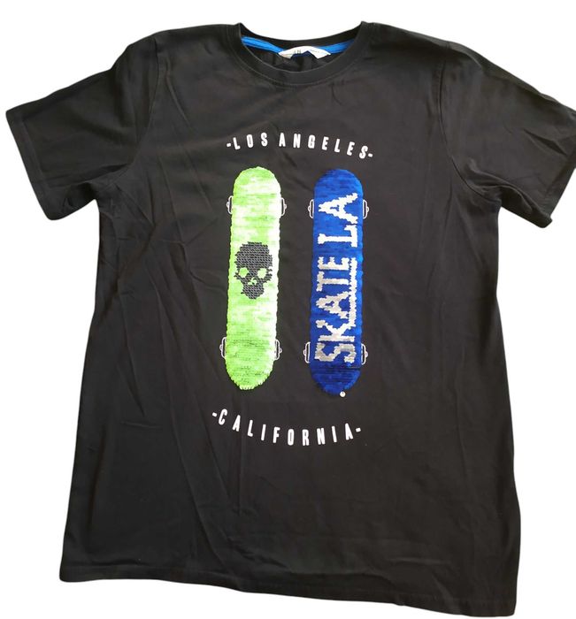T-shirt koszulka dziecięca młodzieżowa 158/ 164 cekiny
