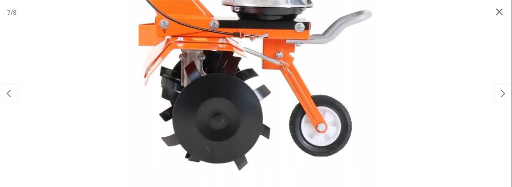 Kultywator glebogryzarka  spalinowa do ziemi gleby LONCIN 5KM 36 - 60 cm