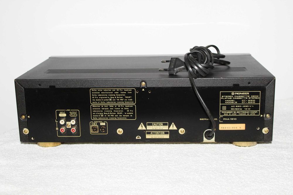 PIONEER CT-S210 Magnetofon deck stereo Made in Japan Wysyłka