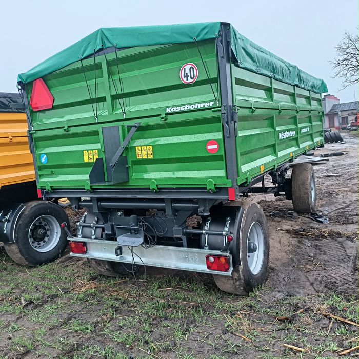 Przyczepa rolnicza kassbohrer 14 ton