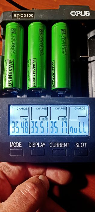 18650 LG MJ1 3300 - 3500 mAh