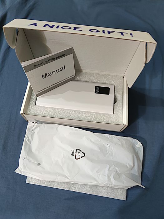 Мощный Power Bank 20000mAh BYGP K7 22.5W Быстрая зарядка QC/PD
