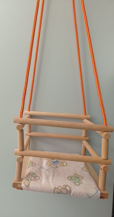 Huśtawka drewniana da dzieci