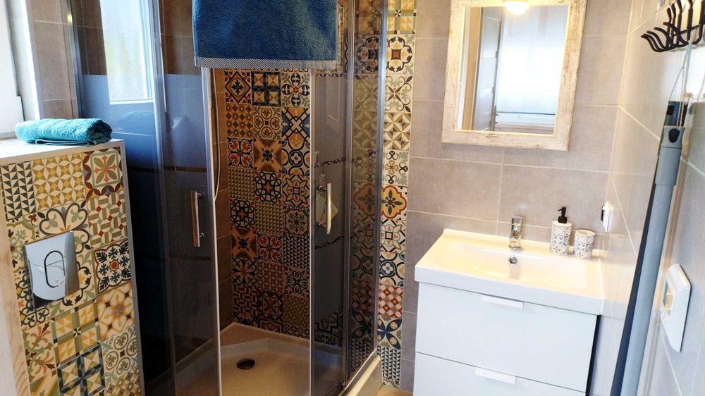 Działka z domkami nad morzem