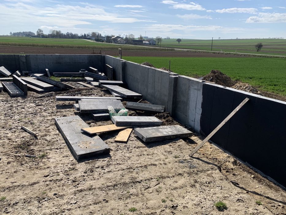 Fundamenty .hale ,żelbety,stopy silos zbożowy,płyta fundamentowa