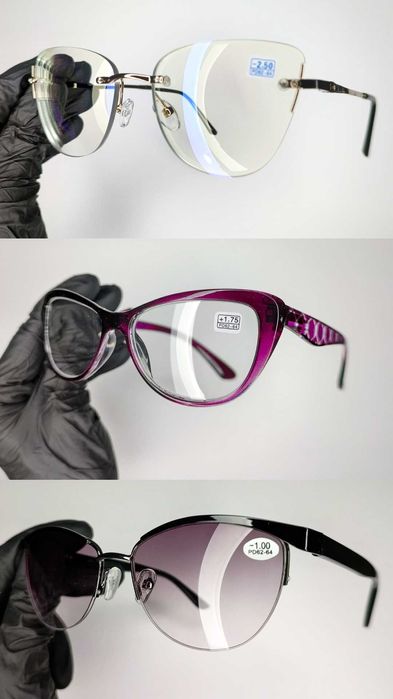 Хамелеон Очки Фотохром Нульові та Для зору Скло +\-0/0.5/1/2 до 20