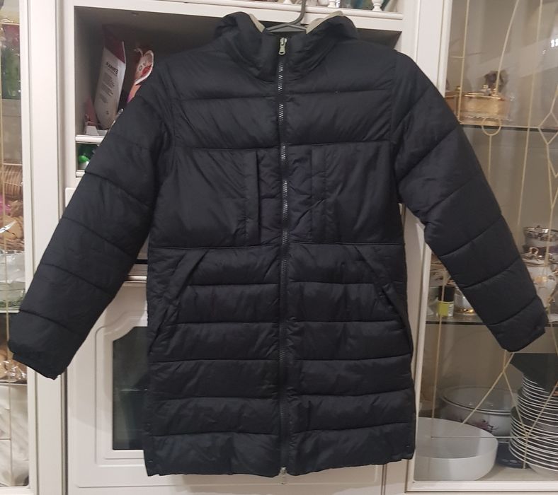 Zara куртка , размер 152 см , удлиненная .