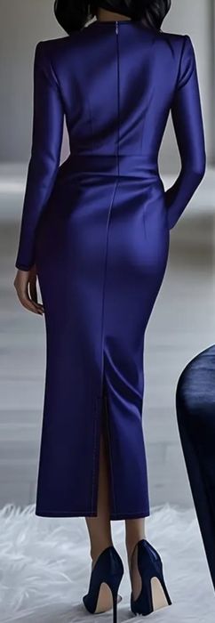Elegancka długa sukienka duży rozmar xl XXL