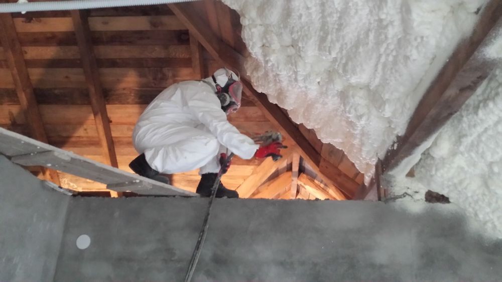 Izolacje Natryskowe, Ocieplenie pianą PUR