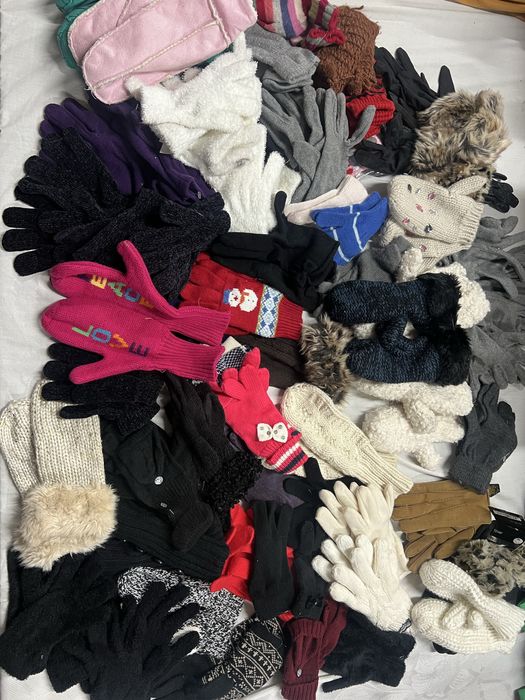 Сток оптом рукавиці жіночі ціна за 1 кг