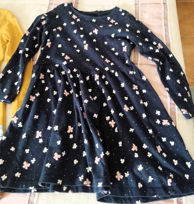 Conjunto 3 Vestidos C&A Menina 116Cm