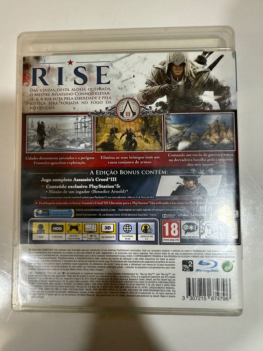ASSASSIN'S CREED III - PS3