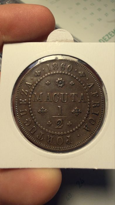 Meia macuta 1860 angola