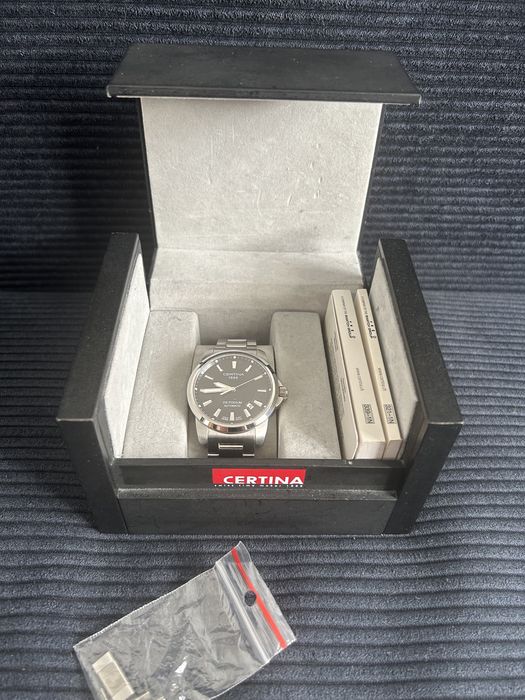 Certina ds podium automat szafirowe szklo dokumety c633.7129.42.61
