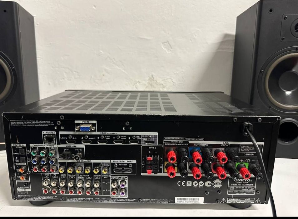 TOP! 7.2 Amplituner ONKYO TX-NR609, 7x160 W,
