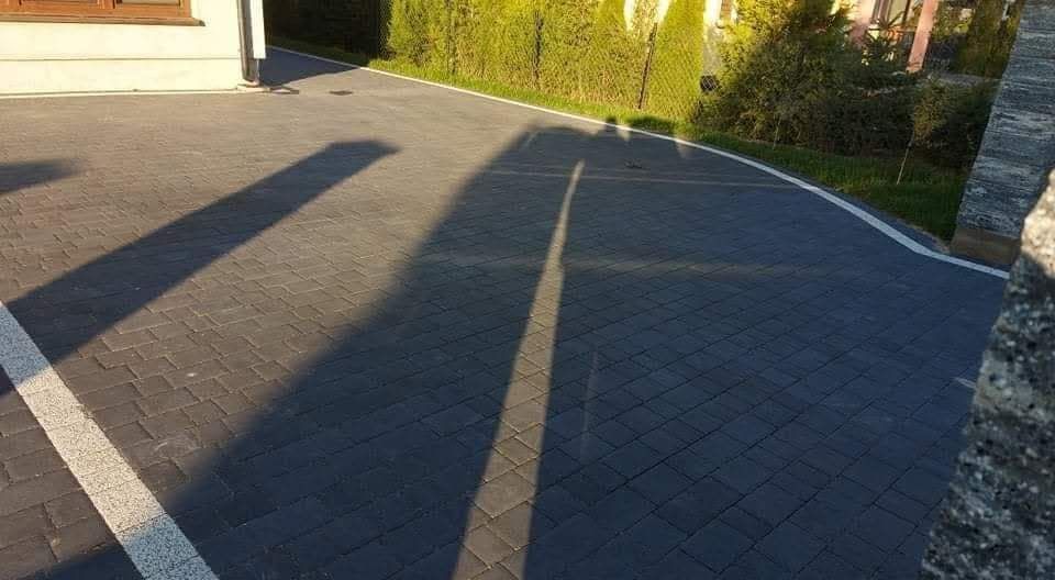 Układanie kostki brukowej !!!
