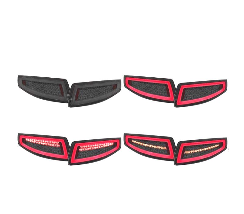 FAROLINS TRASEIROS LED PORSCHE 911 997 04-08 ESCURECIDOS