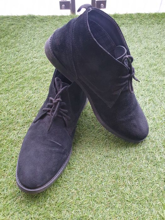Buty zamszowe ocieplanie męskie