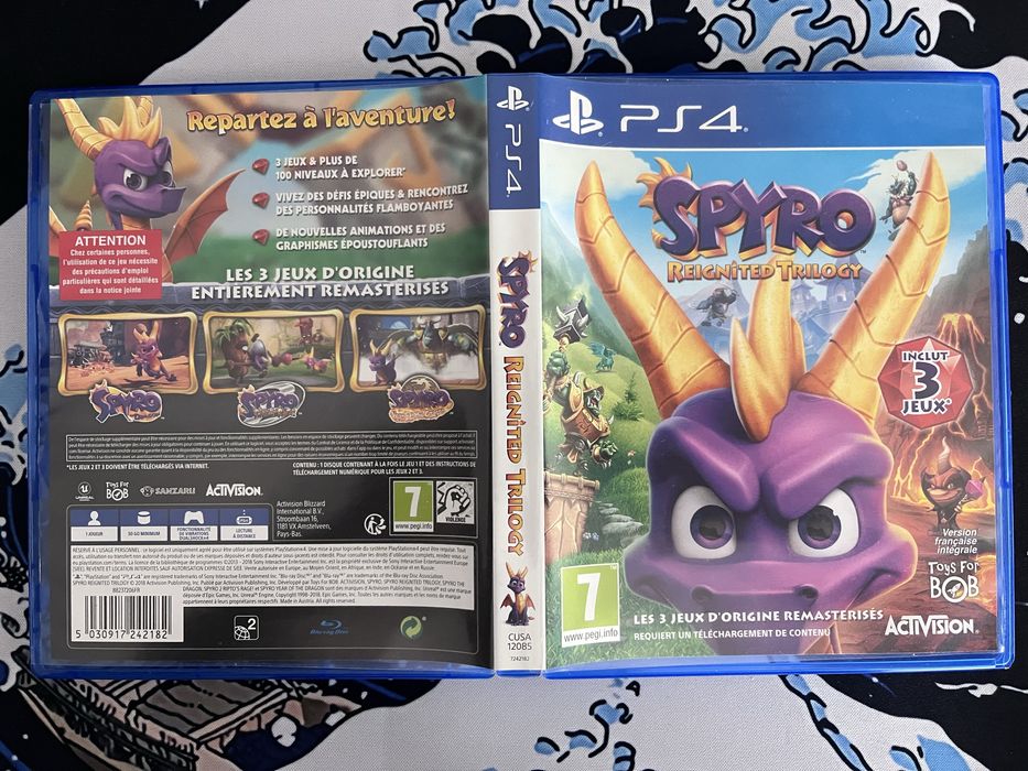 Jogo Spyro Reignited Trilogy Ps4