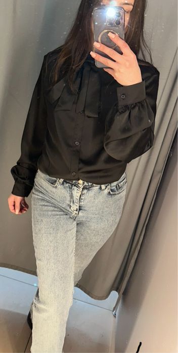 Блузка сатинова розім s