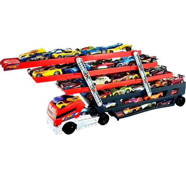 Автовоз вантажівка, трейлер, транспортер Hot Wheels